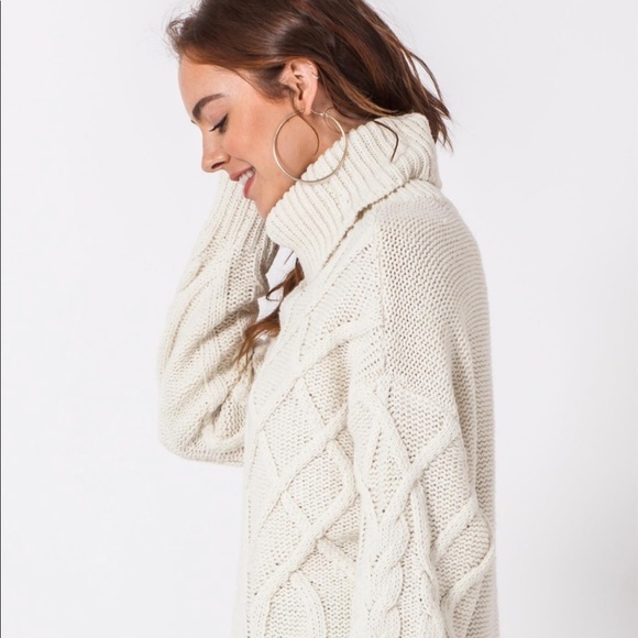 NEW🎈Oversized chunky turtleneck sweater - Picture 2 of 6